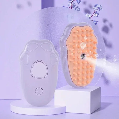 3 in 1 Cat Comb Brush Electric Spray Cat Steam Brush Spray Cat Hair