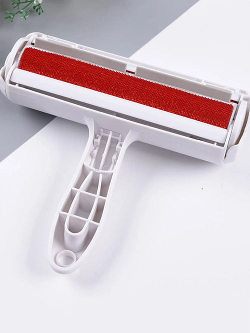 Pet Hair Roller Remover Lint Brush 2-Way Dog Cat Comb Tool Convenient
