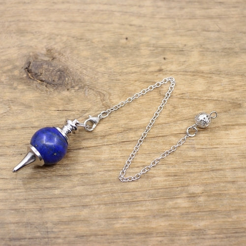 Natural Stone Radiesthesia Pendulum For Dowsing Spiritual Divination
