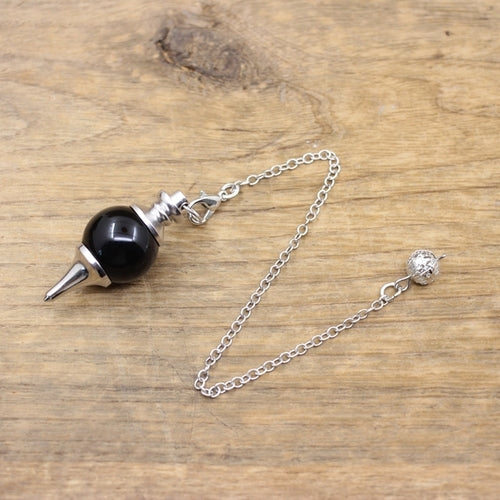 Natural Stone Radiesthesia Pendulum For Dowsing Spiritual Divination
