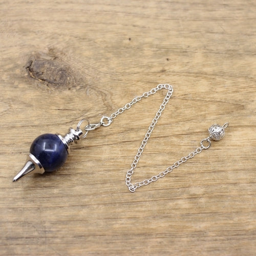 Natural Stone Radiesthesia Pendulum For Dowsing Spiritual Divination