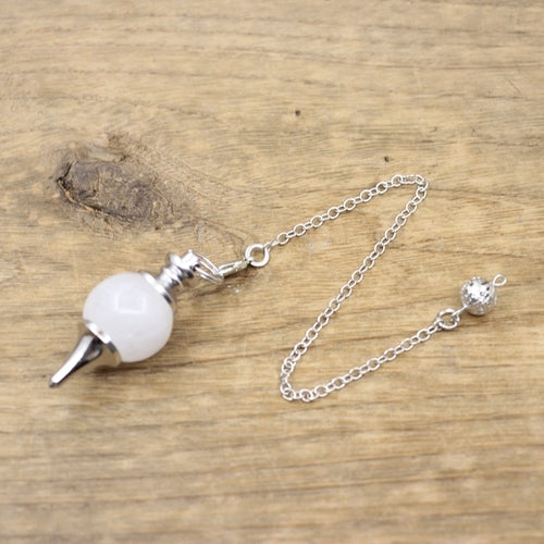 Natural Stone Radiesthesia Pendulum For Dowsing Spiritual Divination