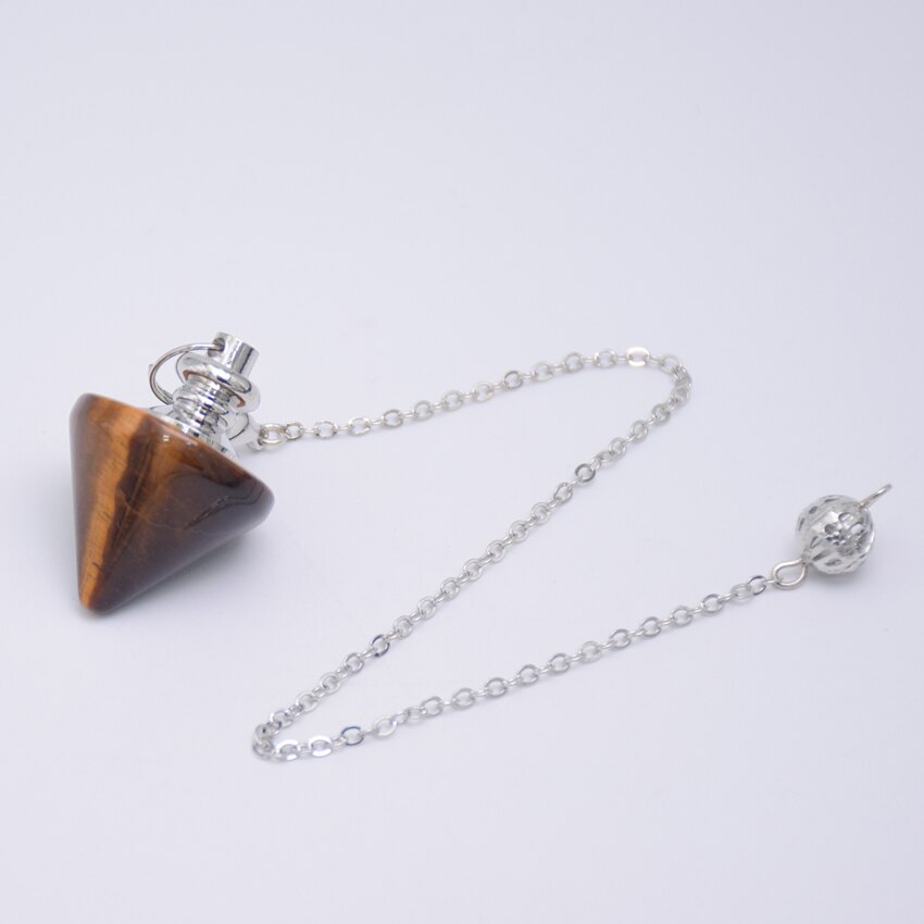 Divination Labradorite Pendulum | Pendulum Dowsing Natural Stone -