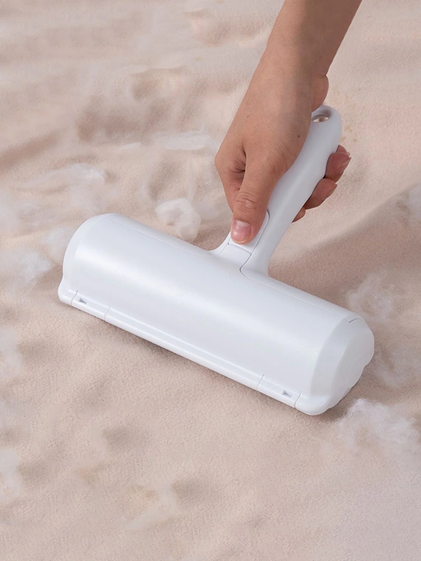 Pet Hair Roller Remover Lint Brush 2-Way Dog Cat Comb Tool Convenient