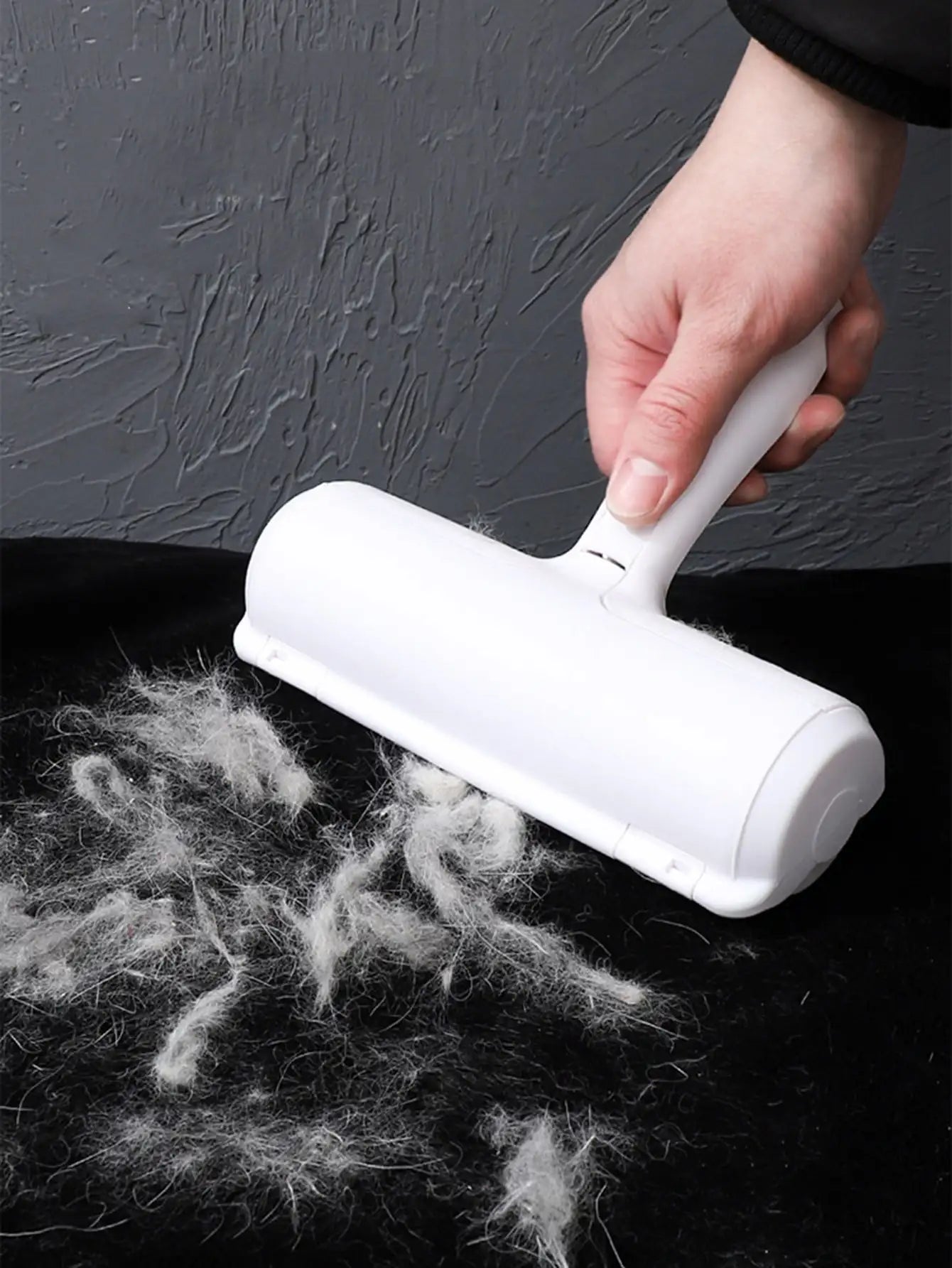 Pet Hair Roller Remover Lint Brush 2-Way Dog Cat Comb Tool Convenient