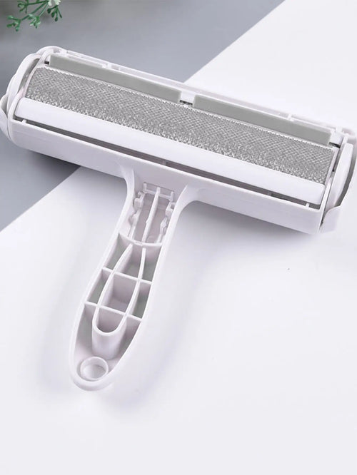 Pet Hair Roller Remover Lint Brush 2-Way Dog Cat Comb Tool Convenient