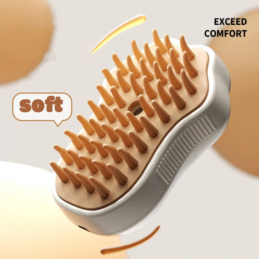3 in 1 Pet Brush Cat Steam Brush Comb Dog Brush Electric Spray Cat