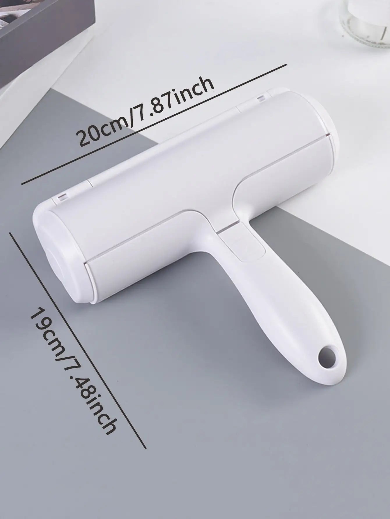 Pet Hair Roller Remover Lint Brush 2-Way Dog Cat Comb Tool Convenient