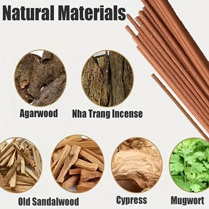 40Pcs Home Incense Stick Natural Sandalwood Incense Sticks  Aroma
